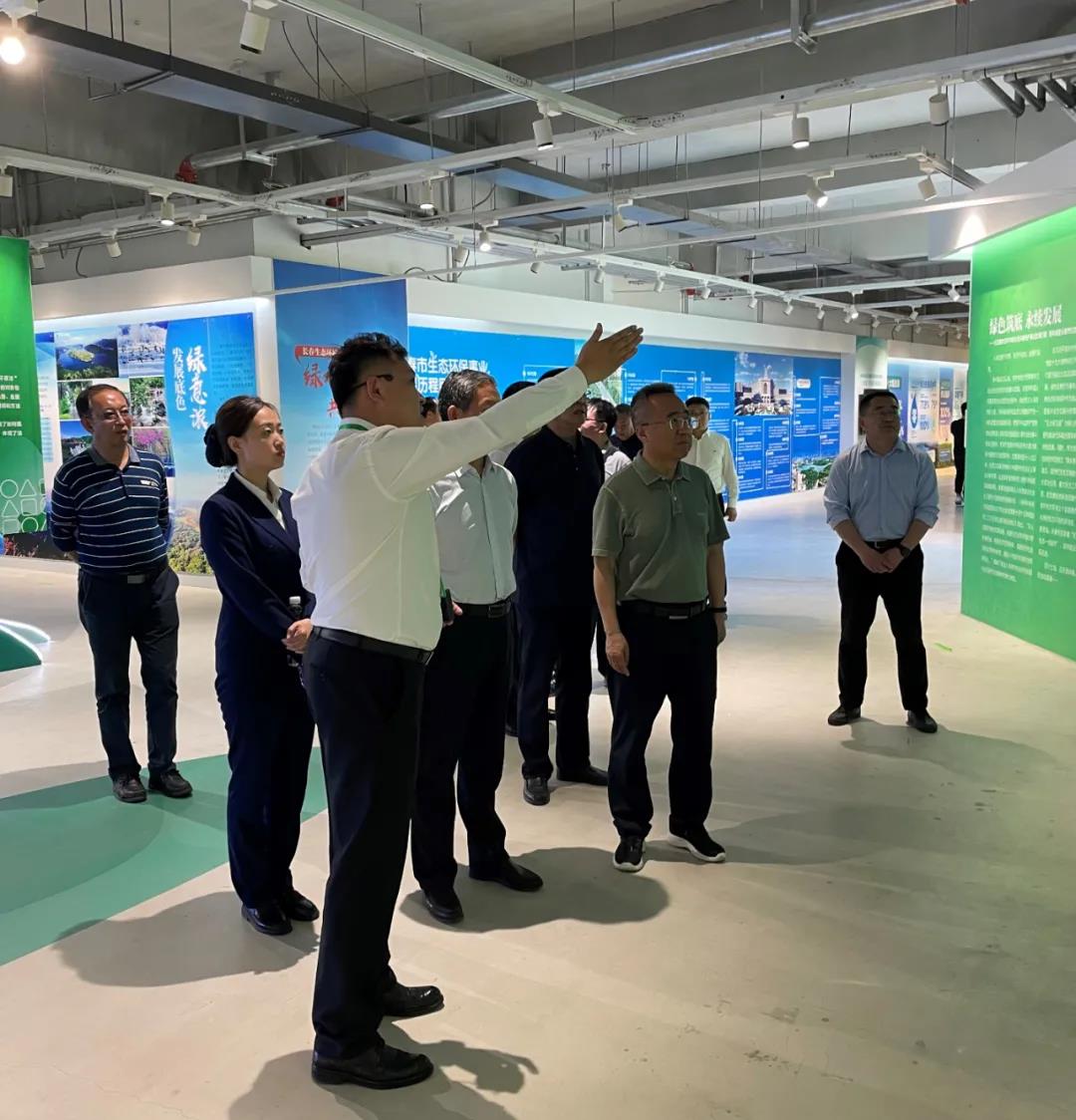 生態(tài)環(huán)境部東北督察局一行到長(zhǎng)春水文化生態(tài)園參觀青海水土保持代辦公司